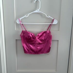Pink Corset Top